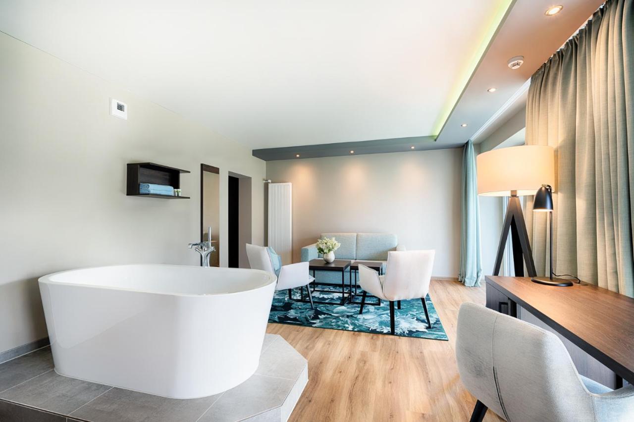 Seehotel Am Stausee 4 Sterne Superior 게롤슈타인 외부 사진
